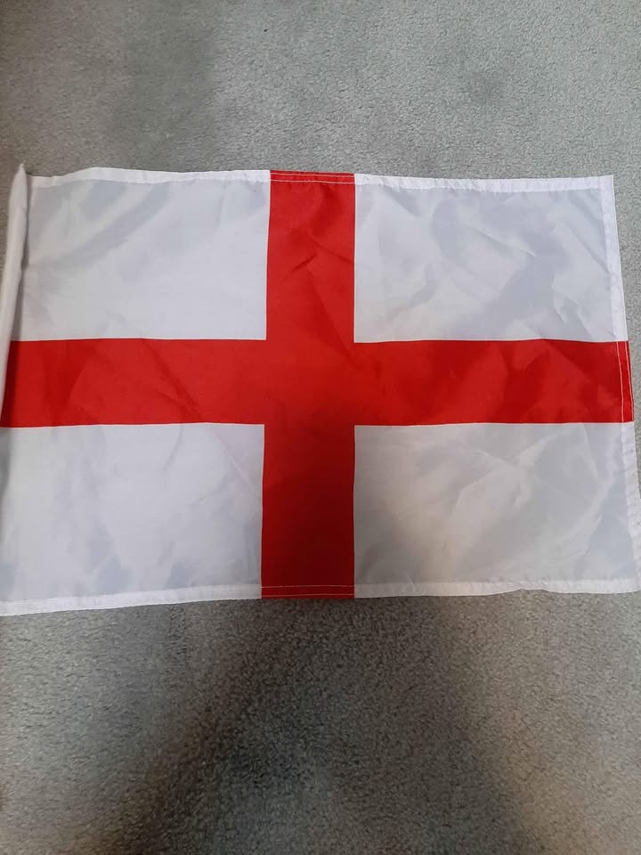 Team England Soccer Car Flag - photo 3