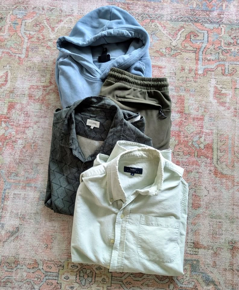 Men's clothing (size M)