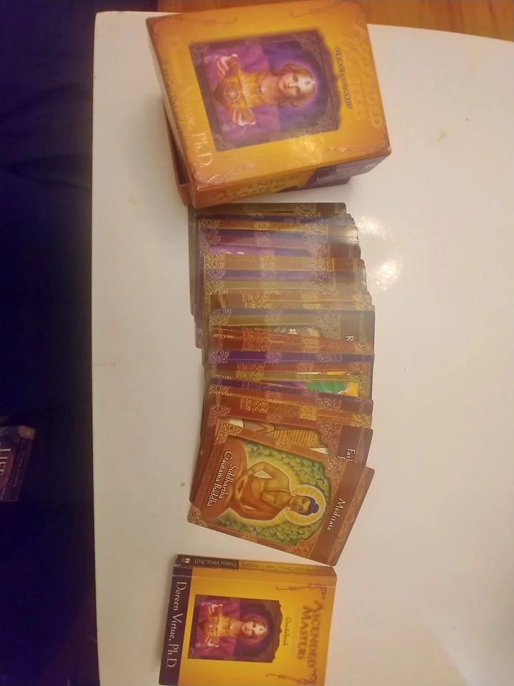 Rare Out of Print Doreen Virtue Ascended Masters Oracle Cards