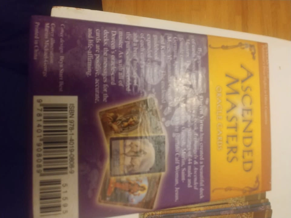 Rare Out of Print Doreen Virtue Ascended Masters Oracle Cards - photo 3