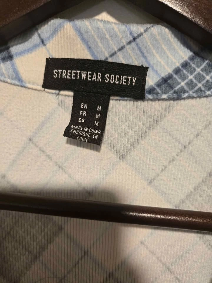 Streetwear Society Plaid Mini Dress - photo 3