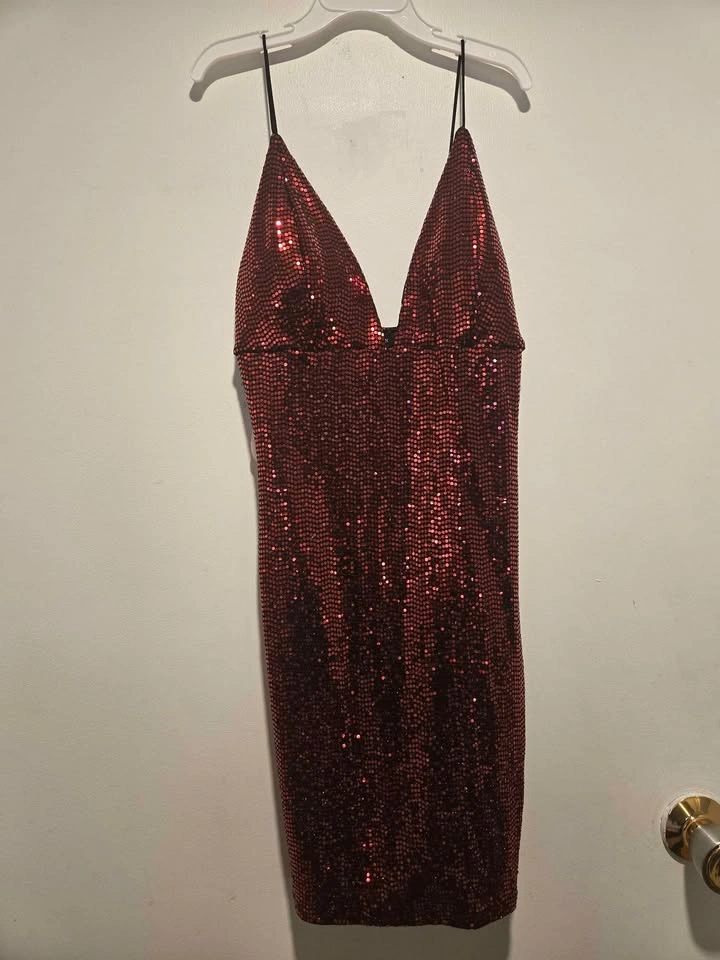 Seduction Red Sequin Dress - photo 3