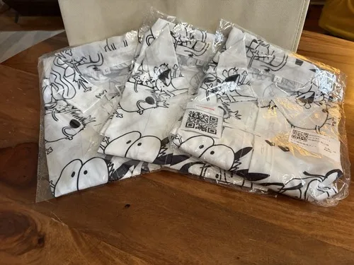 Lot of 3 Courage The Cowardly Dog Short Sleeve Shirts - Large