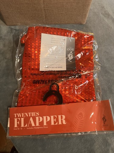Boo! Inc Twenties Flapper Costume Kids 10-12