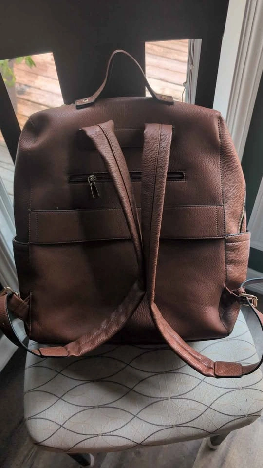 Nomad Poppy & Peonies Brown Backpack - photo 3