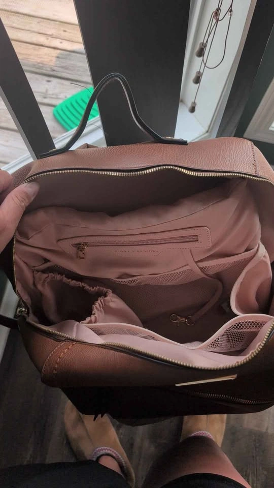 Nomad Poppy & Peonies Brown Backpack - photo 5