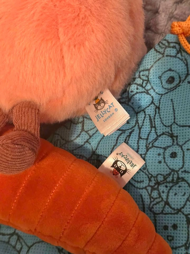 Jellycat Amuseables Bundle 🥕🍑 - photo 2