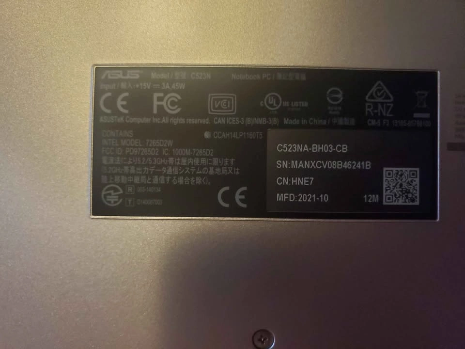 Asus Chromebook 15.6" Laptop - photo 2