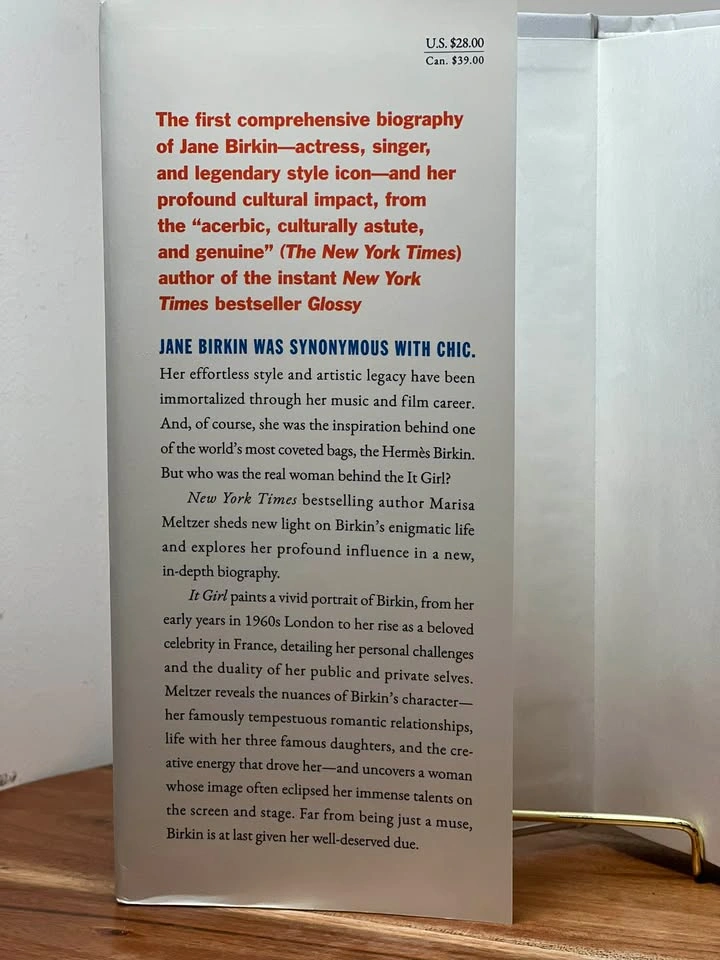 It Girl: The Life and Legacy of Jane Birkin by Marisa Meltzer - photo 2