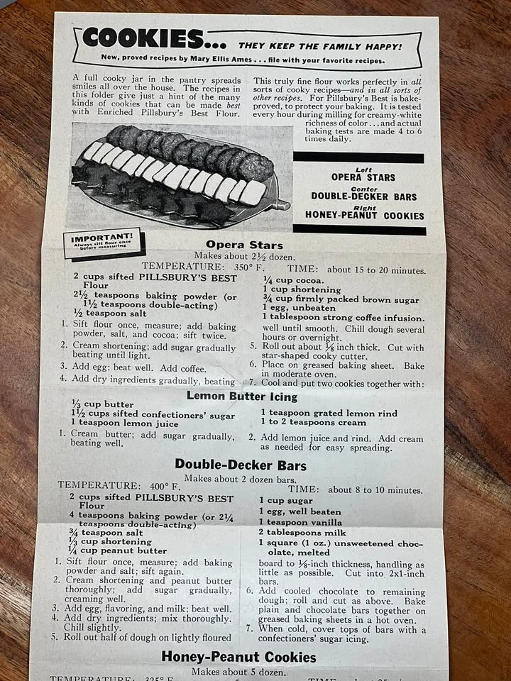 Vintage 1943 Pillsbury "Thrift Star" Recipe & Premium Pamphlet - photo 5