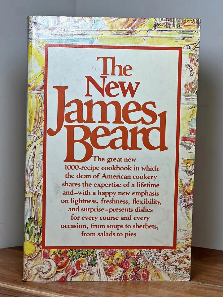Vintage 1981 "The New James Beard" Softcover Cookbook