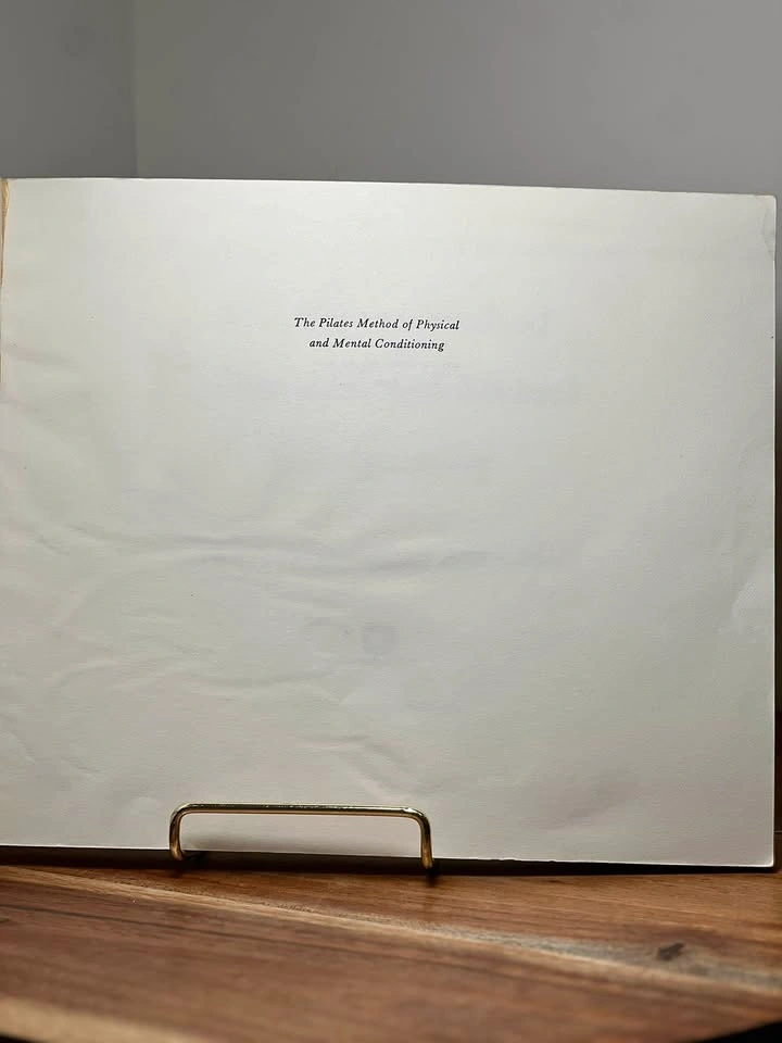 Vintage 1981 The Pilates Method of Physical and Mental Condition - photo 3