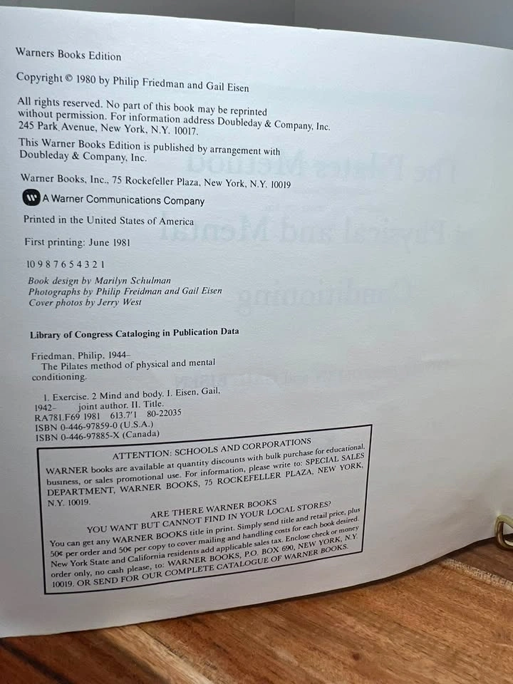 Vintage 1981 The Pilates Method of Physical and Mental Condition - photo 5