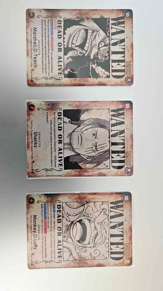 PROXY - One Piece Card Game OP-09 Wanted Poster Cards