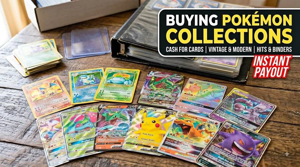 BUYING Pokémon Cards! Cash/E-Transfer Ready – Collections