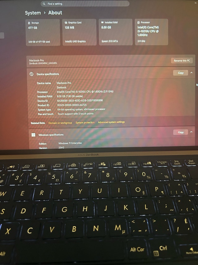 Asus Zenbook 14 - photo 5