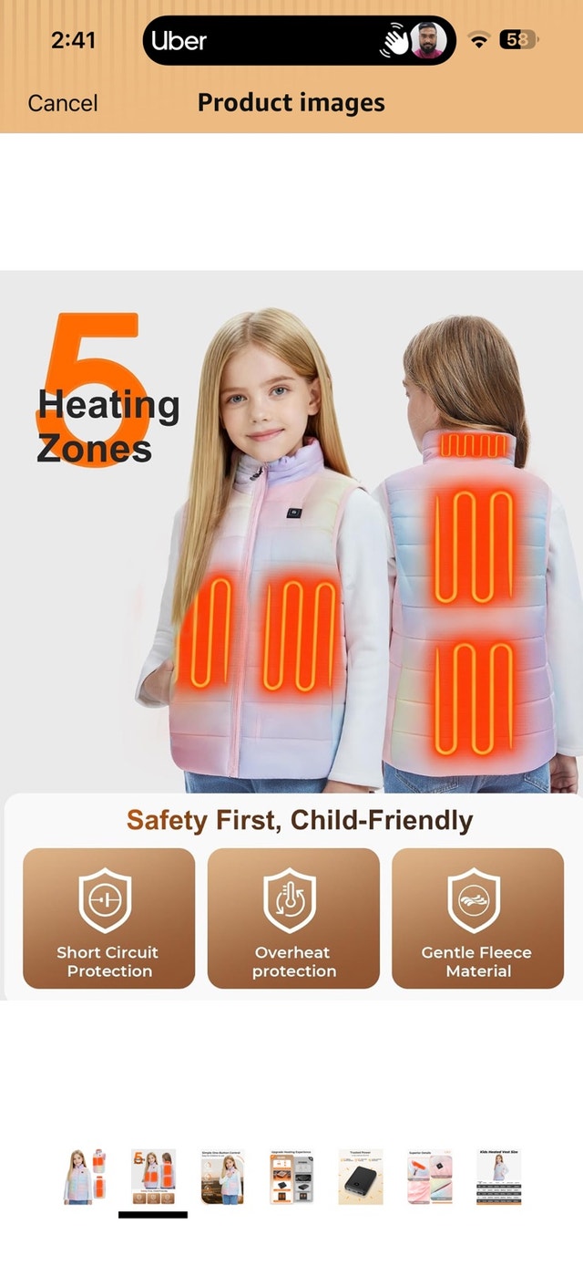 Glaais Kids Heated Vest - photo 2