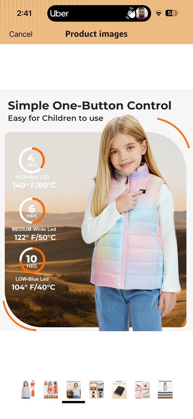 Glaais Kids Heated Vest - photo 3
