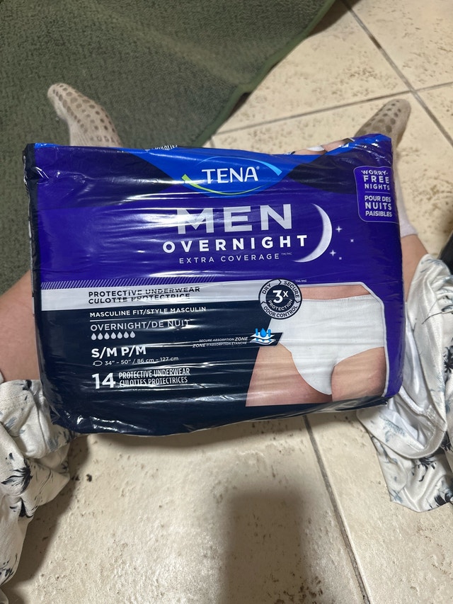 TENA Men Overnight Protective Underwear - 3 packages available