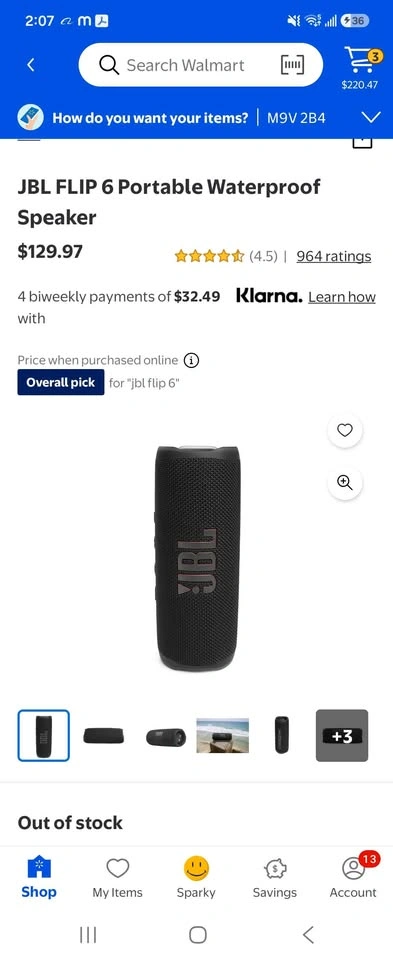 JBL Flip 6 Portable Waterproof Speaker - photo 3
