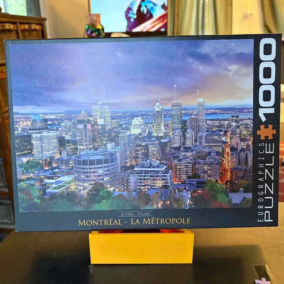 Eurographics 1000 Piece Puzzle - Montreal