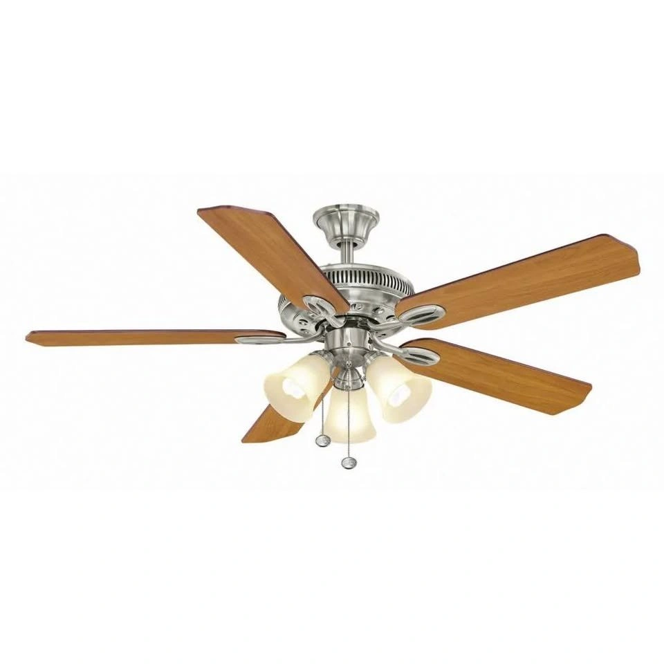 Hampton Bay Glendale Ceiling Fan and Light Fixture - photo 2