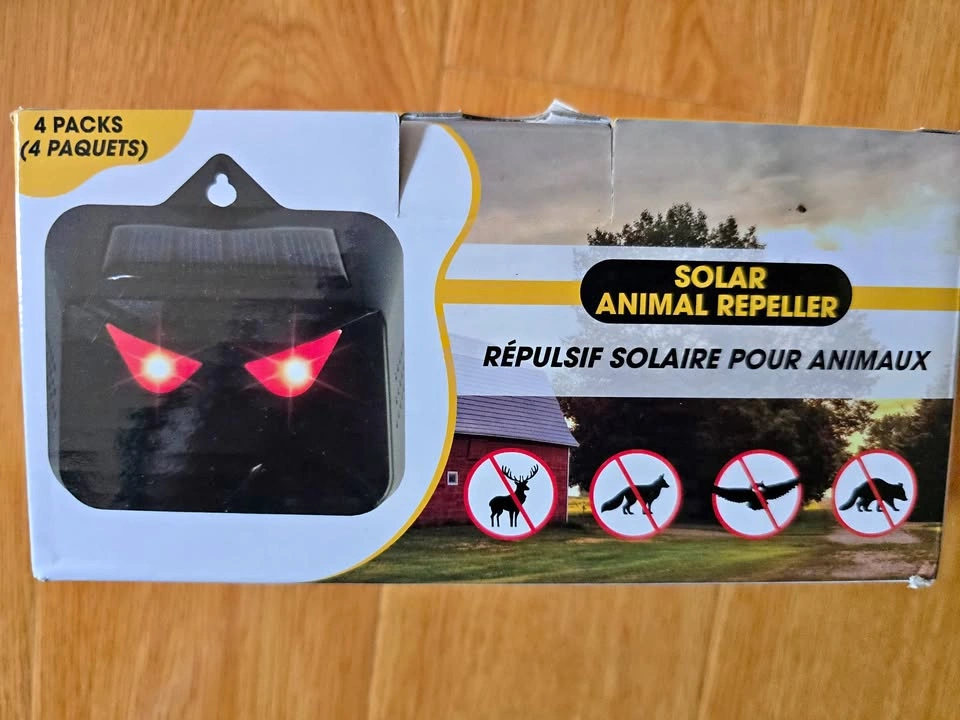 Solar Animal Repeller Predator Eyes