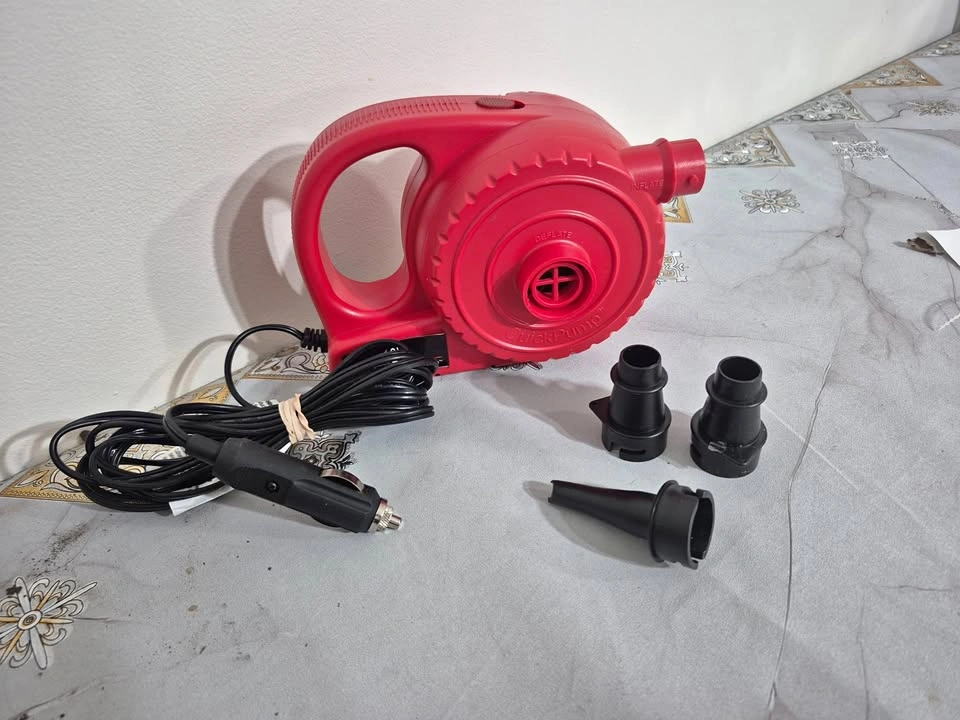 Coleman 12V Electric Airpump w/ Car Adapter, Deflate/Inflate