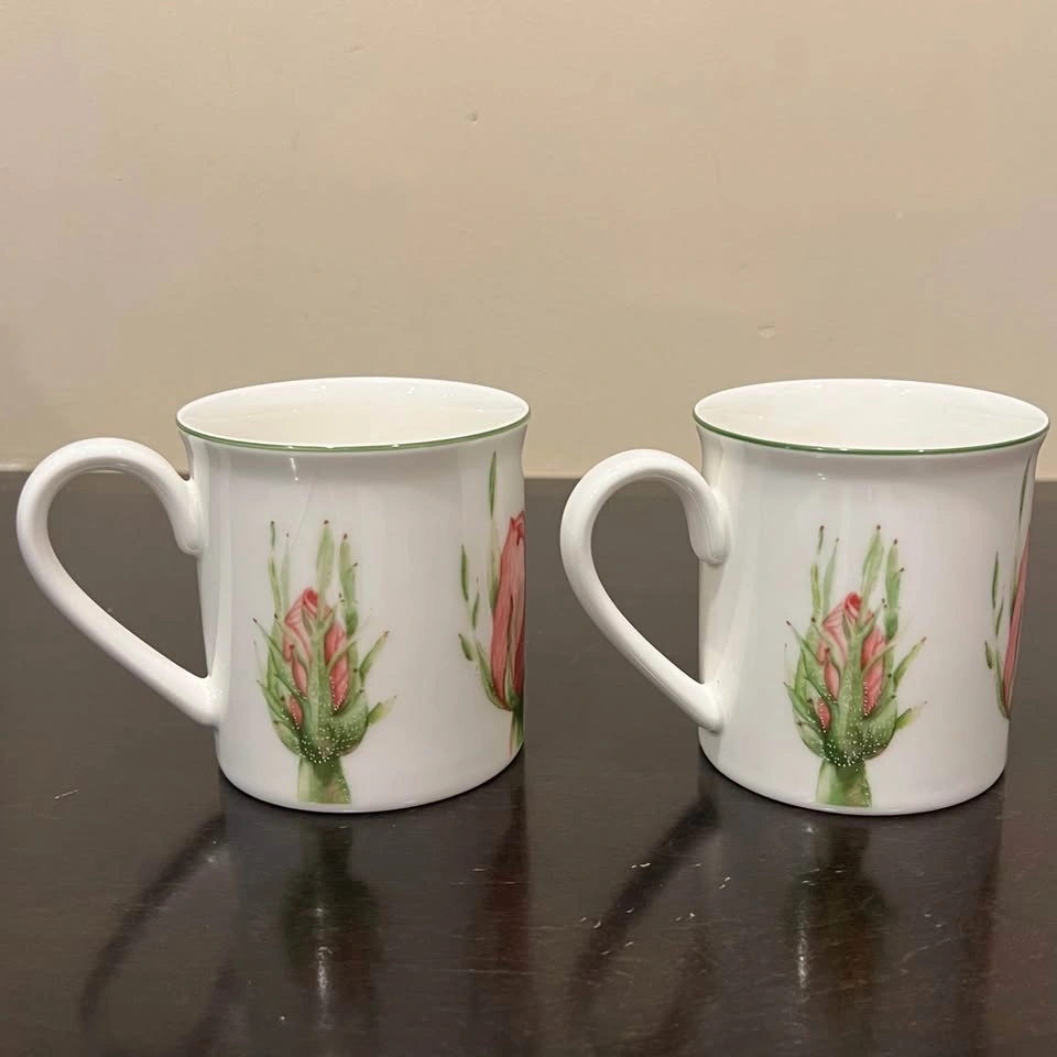 Villeroy & Boch Flora Wild Rose Set of 2 Coffee Mugs - photo 2