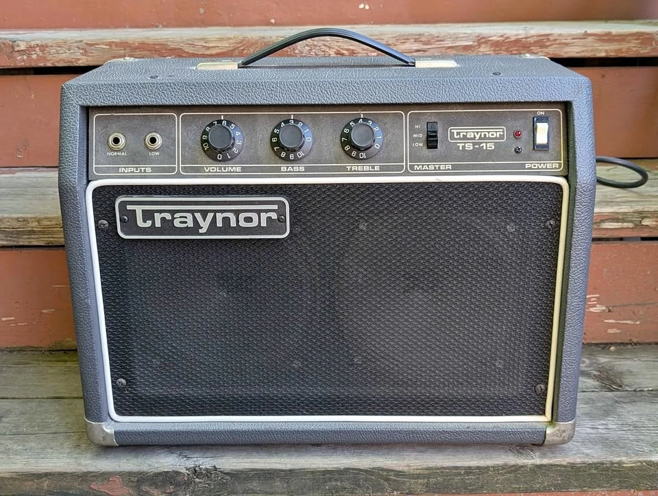 Vintage Traynor TS-15 Solid State Amplifier Amp Guitar