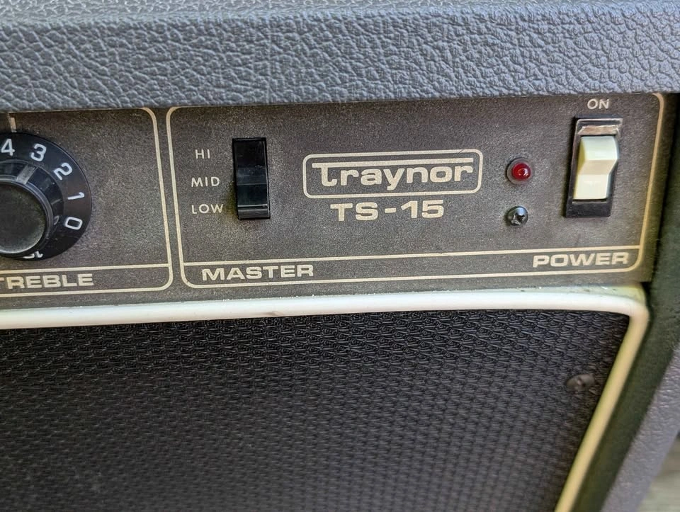 Vintage Traynor TS-15 Solid State Amplifier Amp Guitar - photo 4