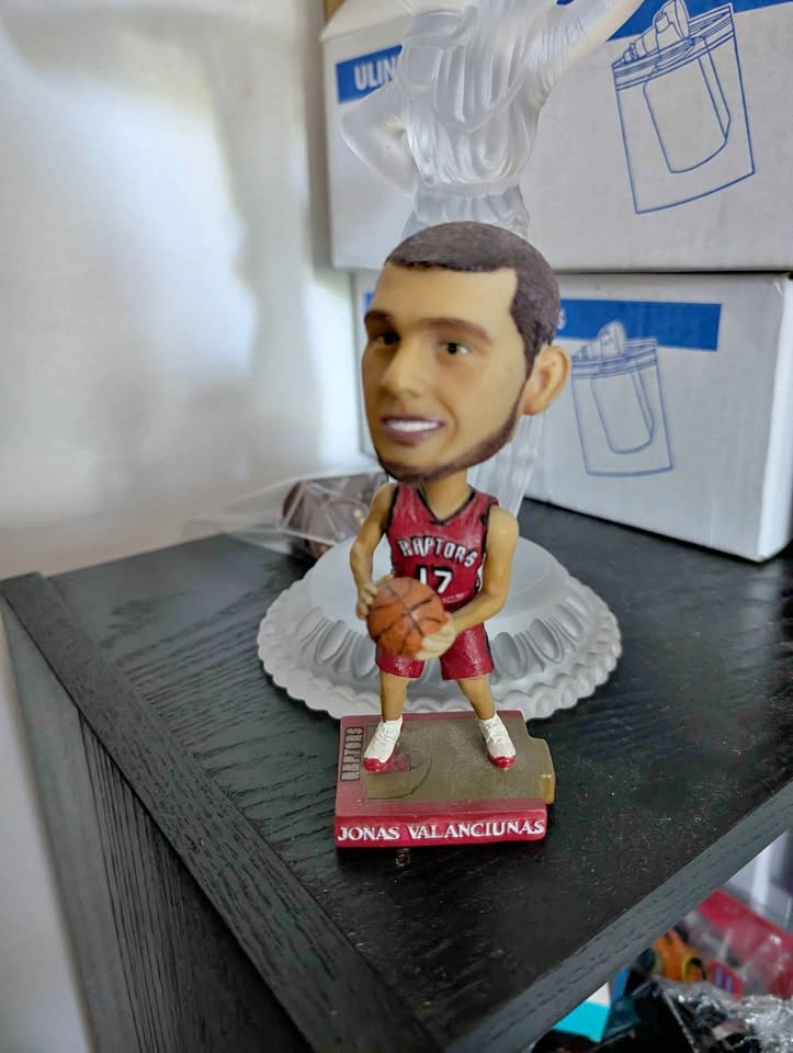 Jonas Valanciunas bobblehead Toronto Raptors 2013