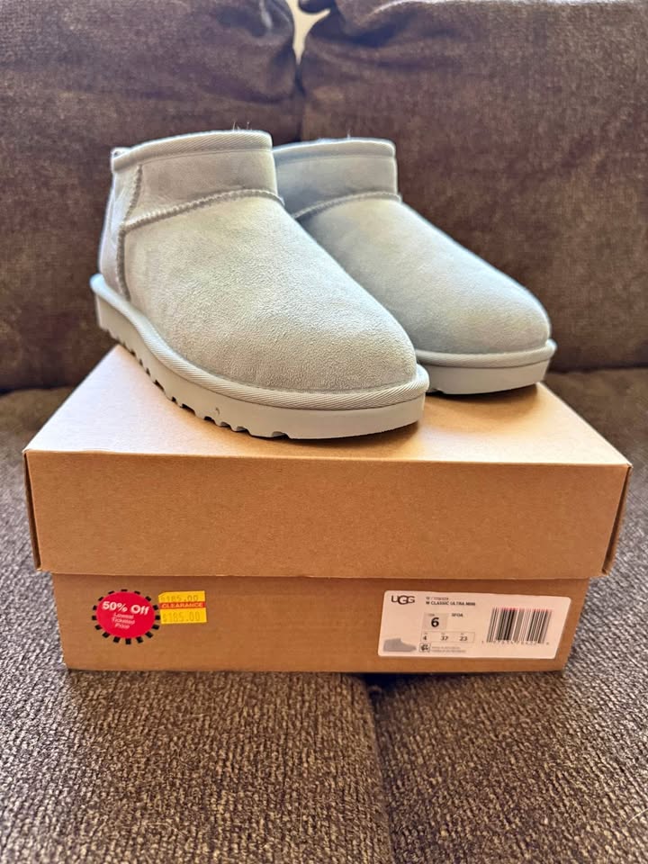 UGG Classic Ultra Mini Boots – Size 6 – Brand New in Box