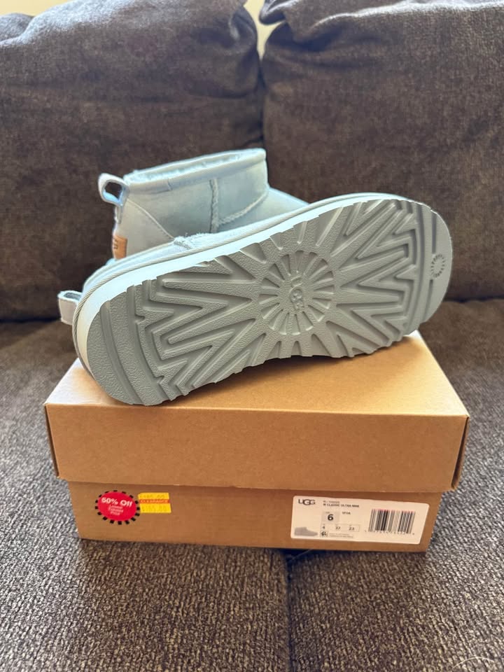 UGG Classic Ultra Mini Boots – Size 6 – Brand New in Box - photo 3