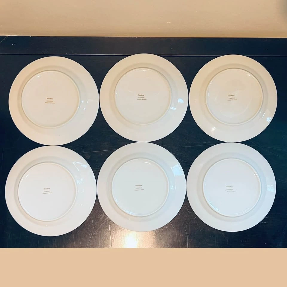 Bacchus T. Limoges France Porcelain 7.5" Plates (Set of 6) - photo 2