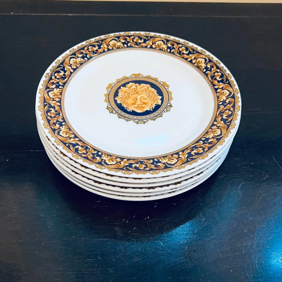 Bacchus T. Limoges France Porcelain 7.5" Plates (Set of 6) - photo 5