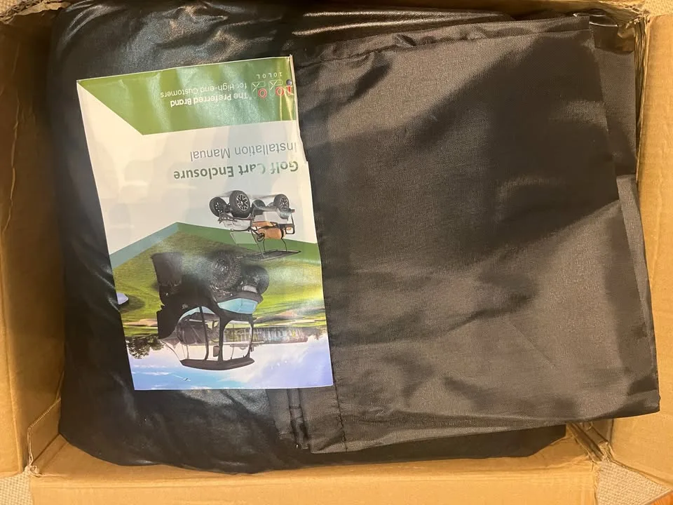 4-Passenger Golf Cart Enclosure with Clear Windows image indicator(5)