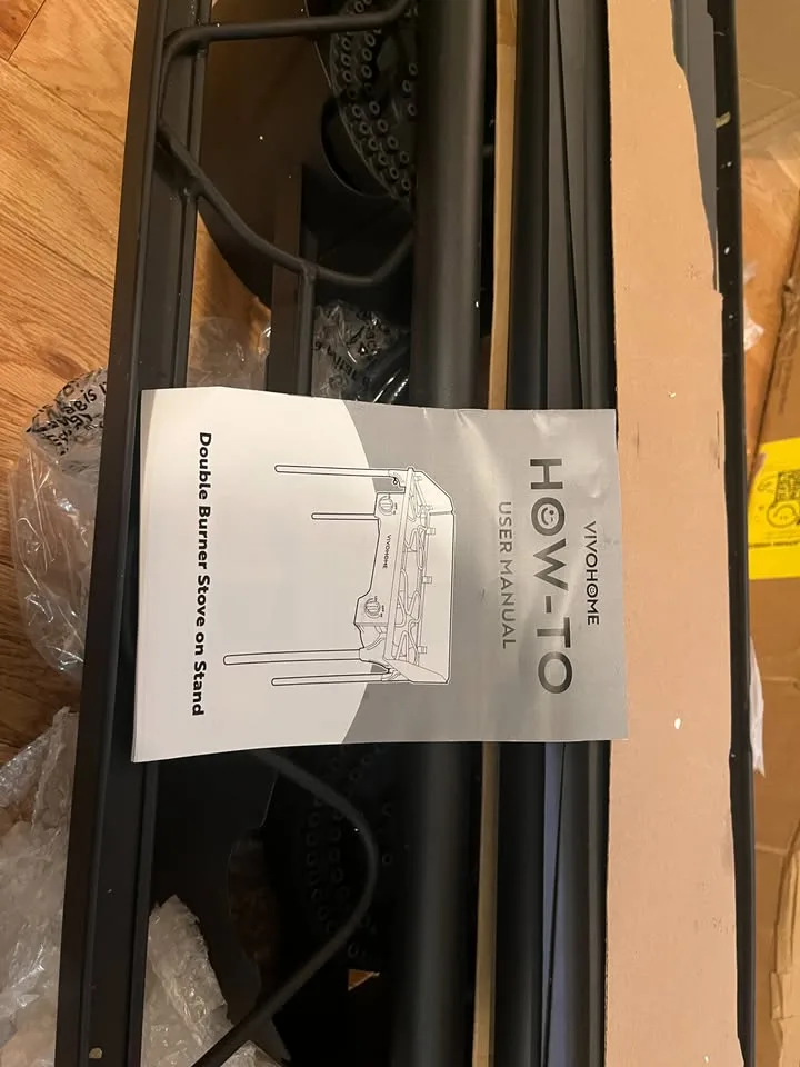 Double Burner Outdoor Propane Stove 150,000 BTU image indicator(8)