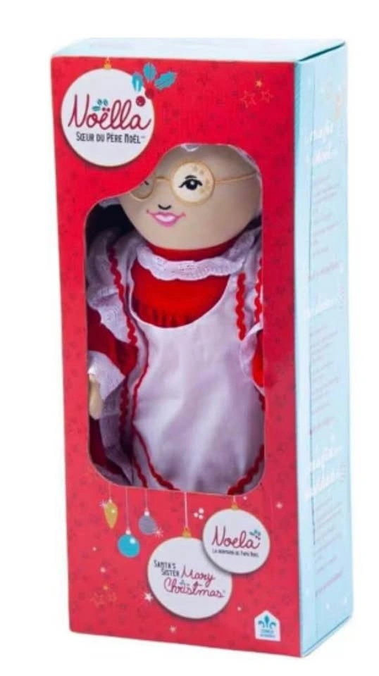 Noella Mary Christmas Santa's Sister Plush Doll