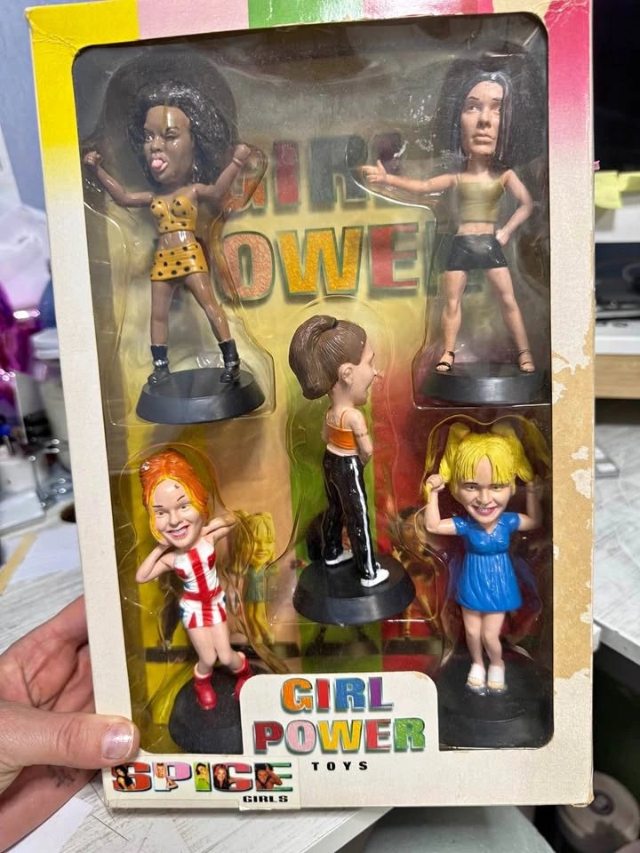 Vintage Spice Girls Girl Power Toys Figures Set