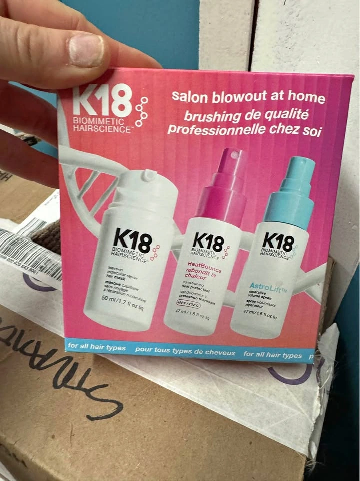 K18 Biomimetic Hairscience Salon Blowout at Home Set