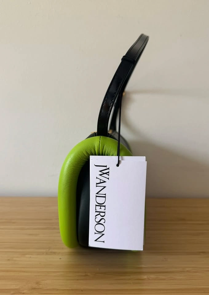 JW Anderson "Bumper" Shoulder Bag, Black & Lime Green, NEW WITH - photo 2