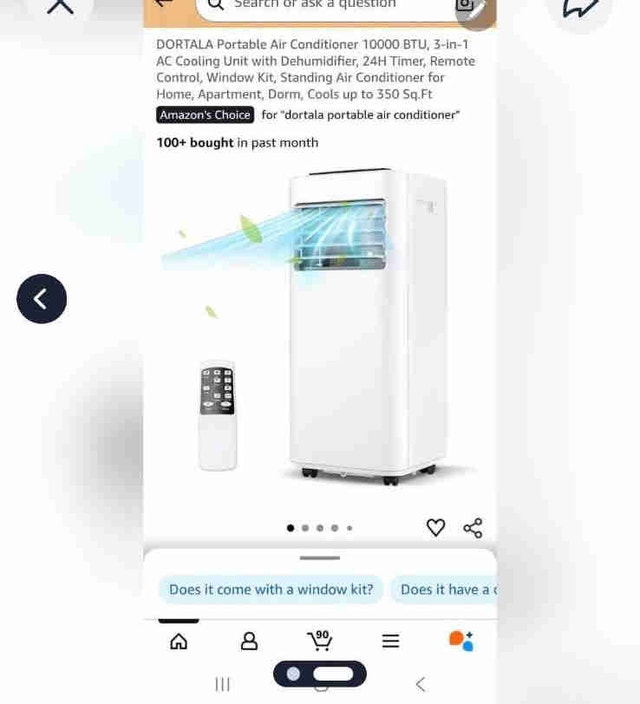 Portable air conditioner