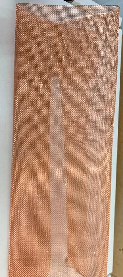 Copper Wire Mesh Screen 10” x 13” inches