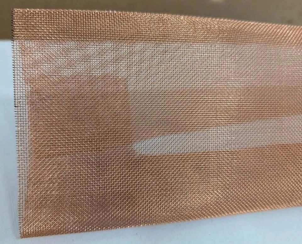 Copper Wire Mesh Screen 10” x 13” inches - photo 3