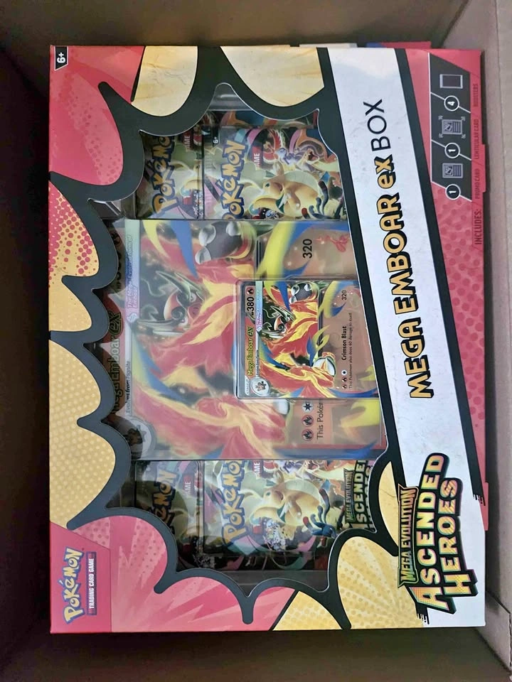 Ascended Heroes Mega EX Boxes
