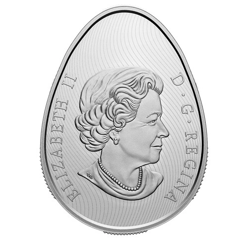 2022 Royal Canadian Mint Pysanka 1 oz Fine Silver Coin - photo 4