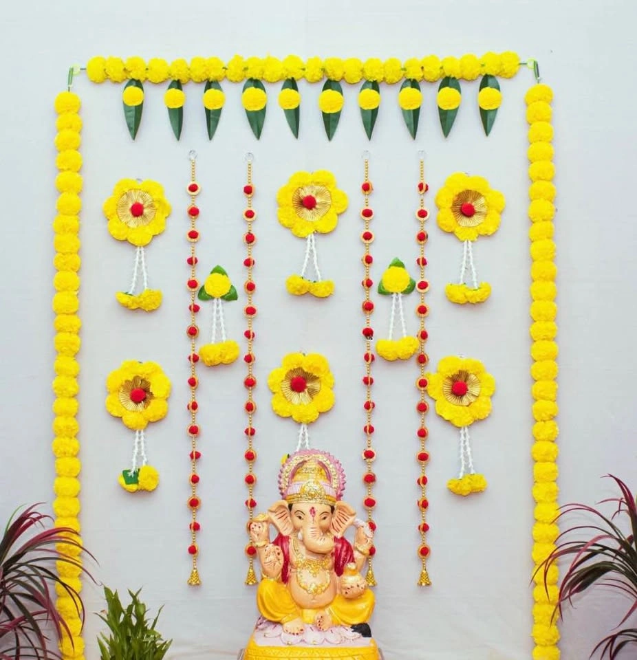 Lotus Flower Wall Hanging Decor Set - photo 5