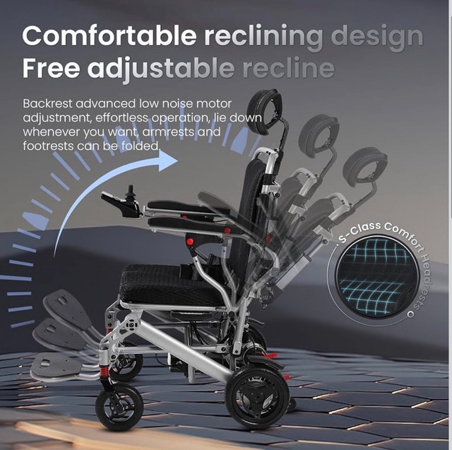 2026 Electric Reclining Power Wheelchair – LIKE NEW – $800 FIRM