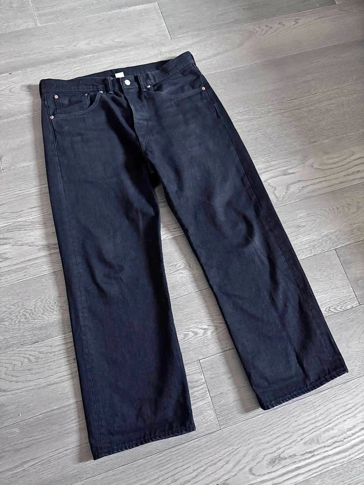 RRL Japanese Black Selvedge Denim sz 36x30
